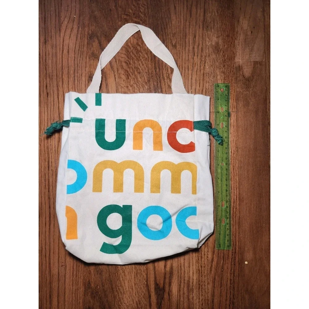 Small Uncommon‎ Goods Canvas Drawstring Tote Bag